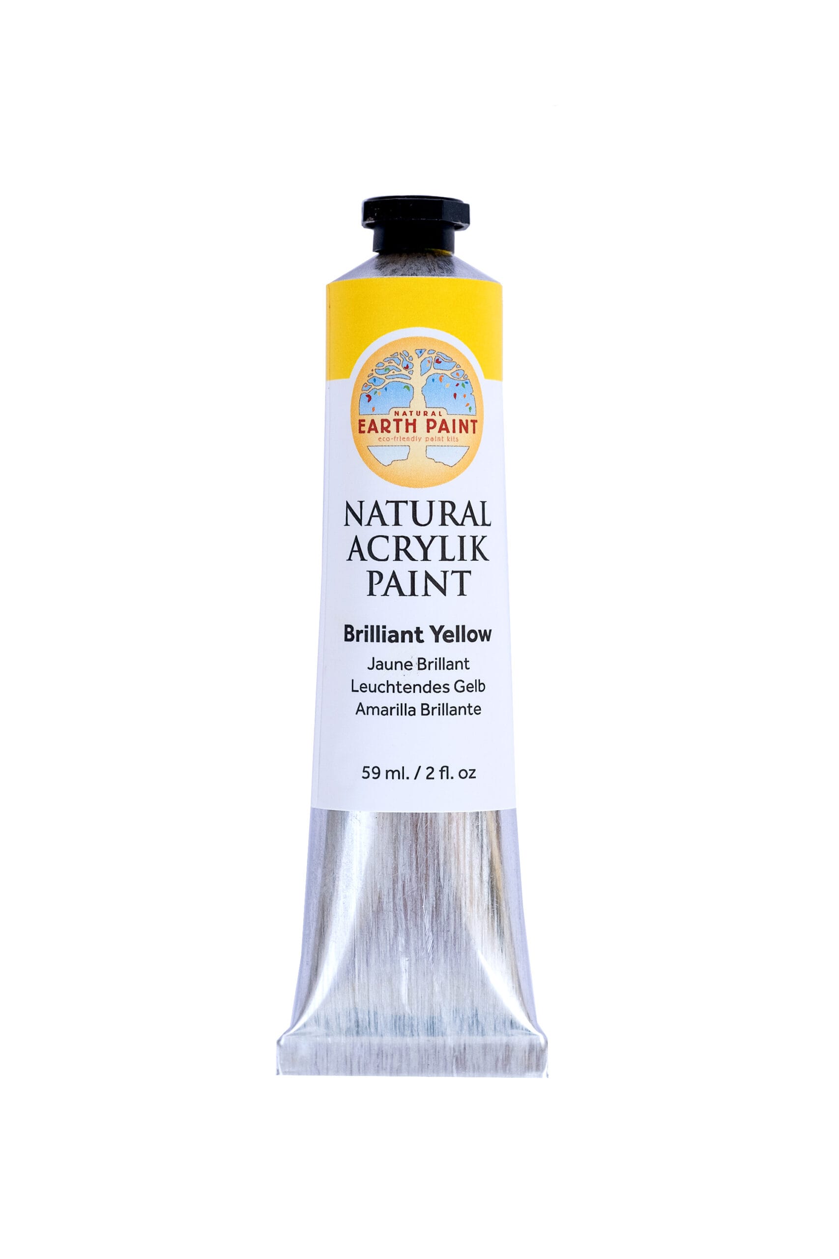 Natural Acrylik Paint CMY+W, Starter Set of 4 - Image 6